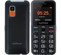 myPhone Halo Easy | Black | 1.77 " | TFT | 24 MB | 32 MB | Single SIM | Bluetooth | Main camera resolution 0.3 MP | 1000 mAh