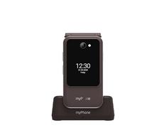 myPhone téléphone clapet Senior Harmony LTE — écran externe, socle de charge, SOS, 4G