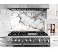 Myphotostation - Dosseret de cuisine en verre trempé pour cuisine, protection murale de cuisinière, planche à découper, panneau mural de cuisinière, panneau mural de cuisinière, 76,2 x 45,7 cm (l x H)