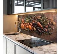 Myphotostation - Dosseret en verre trempé pour cuisinière, planche à découper, panneau mural pour cuisinière, plaque à découper, panneau mural de cuisinière, couvercle arrière de cuisinière 76,2 x