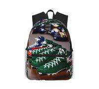 MyPiky American Football Laces Print Sac à Dos pour Femmes Hommes, Voyage Sac à Dos pour Ordinateur Portable, Sac D'ordinateur, Sac à Dos Décontracté Sac de Voyage, Noir, Taille unique, Noir, One Size