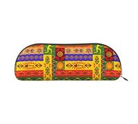 MyPiky Motif national africain imprimé sac de maquillage sac de maquillage sacs de maquillage sac de rangement de voyage trousse de toilette sacs reçus sac à crayons, motifs nationaux africains