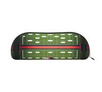 MyPiky Sac de réception avec impression sur le terrain et la boule de football américain Sac de maquillage Sacs à cosmétiques Sac de rangement de voyage Trousse de toilette Sacs reçus Sac à crayons