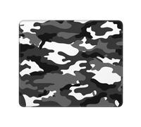 MyPiky Tapis de souris rectangulaire à imprimé camouflage abstrait, pour ordinateur portable, 25,4 x 30,5 cm