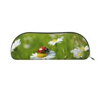 MyPiky Trousse de maquillage avec imprimé coccinelle et marguerite, Ladybug Daisy1, One Size