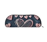 MyPiky Trousse de maquillage avec inscription « I Love You Words with Hearts » - Trousse de rangement de voyage - Trousse de toilette - Trousse à crayons, I Love You Words With Hearts, One Size