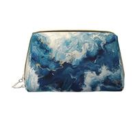 MyPiky Within The Tides Sacs à cosmétiques imprimés, trousse de maquillage en cuir petite pour sac à main, pochette cosmétique, pochette de toilette pour femme voyage, À l'intérieur des marées, One, À
