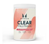 Myprotein Isolat de protéines Clear Whey Isolate – saveur Cranberry & Raspberry – 498 g