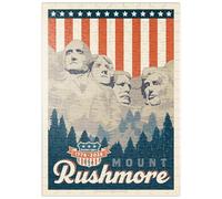 MyPuzzle 250e Anniversaire des États-Unis : Le Mont Rushmore - Premium 200 Pièces Puzzle - Collection spéciale MyPuzzle de Anderson Design Group