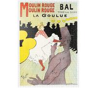 MyPuzzle Affiche pour Le Moulin Rouge La Goulue (1898) par Henri De Toulouse-Lautrec - Premium 1000 Pièces Puzzle - Collection spéciale MyPuzzle de Æpyornis