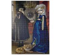 MyPuzzle Alice dans Un Portrait De Van Eyck - Jasmine Becket-Griffith - Premium 500 Pièces Puzzle - Collection spéciale MyPuzzle de Tate & Co Puzzles