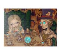 MyPuzzle Alice Et Le Chapelier Fou - Jasmine Becket-Griffith - Premium 500 Pièces Puzzle - Collection spéciale MyPuzzle de Tate & Co Puzzles