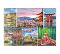 MyPuzzle Attractions Touristiques Au Japon - Mont Fuji - Premium 500 Pièces Puzzle - Collection spéciale MyPuzzle de Starnberger Spiele