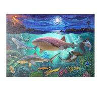 MyPuzzle Au Royaume des Requins - Premium 500 Pièces Puzzle - Collection spéciale MyPuzzle de Puzzle Galaxy