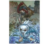 MyPuzzle Bébés Dragons Ninjas III - Jasmine Becket-Griffith - Premium 1000 Pièces Puzzle - Collection spéciale MyPuzzle de Tate & Co Puzzles