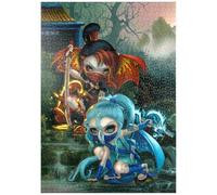 MyPuzzle Bébés Dragons Ninjas - Jasmine Becket-Griffith - Premium 1000 Pièces Puzzle - Collection spéciale MyPuzzle de Tate & Co Puzzles