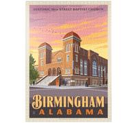 MyPuzzle Birmingham, Alabama : Église Baptiste De La 16e Rue - Premium 1000 Pièces Puzzle - Collection spéciale MyPuzzle de Anderson Design Group