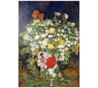 MyPuzzle Bouquet De Fleurs dans Un Vase (1890) par Vincent Van Gogh - Premium 1000 Pièces Puzzle - Collection spéciale MyPuzzle de Aepyornis