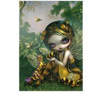 MyPuzzle Bumblebee Dragonling - Jasmine Becket-Griffith - Premium 1000 Pièces Puzzle - Collection spéciale MyPuzzle de Tate & Co Puzzles