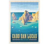 MyPuzzle Cabo San Lucas Mexico - Formations Rocheuses D'El Arco Et Mer Turquoise - Premium 200 Pièces Puzzle - Collection spéciale MyPuzzle de Anderson Design Group