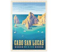 MyPuzzle Cabo San Lucas Mexico - Formations Rocheuses D'El Arco Et Mer Turquoise - Premium 500 Pièces Puzzle - Collection spéciale MyPuzzle de Anderson Design Group