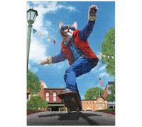 MyPuzzle Cat to The Fututre Movie Cats - Vincent HIE - Premium 1000 Pièces Puzzle - Collection spéciale MyPuzzle de Tate & Co Puzzles