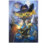MyPuzzle Cavalier Cat Musketeer - Jeff Haynie - Premium 1000 Pièces Puzzle - Collection spéciale MyPuzzle de Tate & Co Puzzles