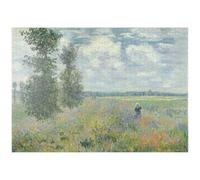 MyPuzzle Champs De Coquelicots Près D'Argenteuil (1875) par Claude Monet - Premium 1000 Pièces Puzzle - Collection spéciale MyPuzzle de Aepyornis