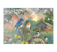 MyPuzzle Chant des Oiseaux À La Ferme - Premium 100 Pièces Puzzle - Collection spéciale MyPuzzle de Puzzle Galaxy