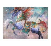 MyPuzzle Chasseur De Rêves À Cheval - Laurie Prindle - Premium 500 Pièces Puzzle - Collection spéciale MyPuzzle de Tate & Co Puzzles