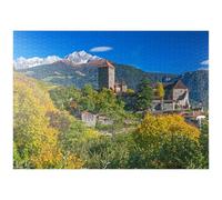 MyPuzzle Château Tirol dans Le Village De Tirol Près De Merano, Province De Bolzano, Trentin-Haut-Adige, Italie - Premium 1000 Pièces Puzzle - Collection spéciale MyPuzzle de Puzzle Galaxy