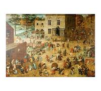 MyPuzzle Children's Games, 1560, par Pieter Bruegel The Elder - Puzzle Premium 1000 pièces - MyPuzzle Collection spéciale de Æpyornis
