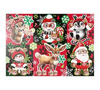 MyPuzzle Christmas Cuties Animals Collage - Sheena Pike - Premium 1000 Pièces Puzzle - Collection spéciale MyPuzzle de Tate & Co Puzzles