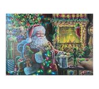 MyPuzzle Christmas Mischief, Santa and Elves - Dakota Daetwiler - Premium 1000 Pièces Puzzle - Collection spéciale MyPuzzle de Tate & Co Puzzles