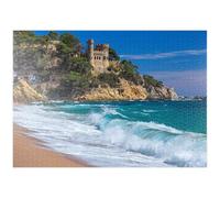 MyPuzzle Côte De Lloret De Mar, Costa Brava, Catalogne, Espagne - Premium 1000 Pièces Puzzle - Collection spéciale MyPuzzle de Puzzle Galaxy