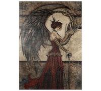 MyPuzzle Cour De La Fée Dragon - Amy Brown - Premium 500 Pièces Puzzle - Collection spéciale MyPuzzle de Tate & Co Puzzles