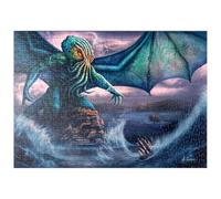 MyPuzzle Cthulhu Lovecraft Horreur - Anthony Christou - Premium 500 Pièces Puzzle - Collection spéciale MyPuzzle de Tate & Co Puzzles