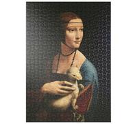 MyPuzzle Dame À L'hermine - Premium 500 Pièces Puzzle - Collection spéciale MyPuzzle de Aepyornis