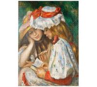MyPuzzle Deux Filles Lisant (c. 1890-1891) by Pierre-Auguste Renoir - Premium 1000 Pièces Puzzle - Collection spéciale MyPuzzle de Æpyornis