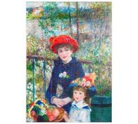 MyPuzzle Deux Sœurs (sur La Terrasse) (1881) by Pierre-Auguste Renoir - Premium 100 Pièces Puzzle - Collection spéciale MyPuzzle de Æpyornis