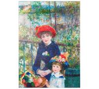 MyPuzzle Deux Sœurs (sur La Terrasse) (1881) by Pierre-Auguste Renoir - Premium 200 Pièces Puzzle - Collection spéciale MyPuzzle de Æpyornis