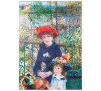 MyPuzzle Deux Sœurs (sur La Terrasse) (1881) by Pierre-Auguste Renoir - Premium 500 Pièces Puzzle - Collection spéciale MyPuzzle de Æpyornis