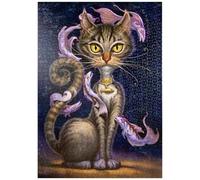 MyPuzzle Feline Fantasy Cat - Jeff Haynie - Premium 1000 Pièces Puzzle - Collection spéciale MyPuzzle de Tate & Co Puzzles