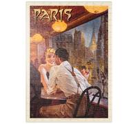 MyPuzzle France : Paris Quand Il Pleut, Affiche Vintage - Premium 200 Pièces Puzzle - Collection spéciale MyPuzzle de Anderson Design Group