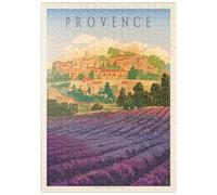 MyPuzzle France: Provence in The Afternoon, Vintage Poster - Premium 500 Pièces Puzzle - Collection spéciale MyPuzzle de Anderson Design Group