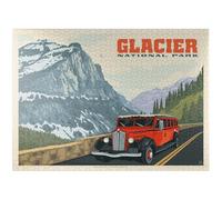 MyPuzzle Glacier National Park : Going to The Sun Road (horizontal) - Puzzle Premium de 1000 pièces pour adultes