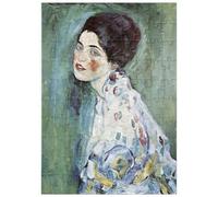 MyPuzzle Gustav Klimt's Portrait d'une Dame (1916-1917) - Premium 100 Pièces Puzzle - Collection spéciale MyPuzzle de Æpyornis