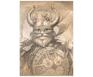 MyPuzzle Hagar The Hairy Viking Cat - Jeff Haynie - Premium 500 Pièces Puzzle - Collection spéciale MyPuzzle de Tate & Co Puzzles