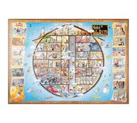 MyPuzzle Hôtel World - Hugo Prades - Premium 1000 Pièces Puzzle - Collection spéciale MyPuzzle de Heye Puzzle
