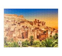 MyPuzzle Kasbah AIT Ben Haddou, Maroc - Premium 200 Pièces Puzzle - Collection spéciale MyPuzzle de Puzzle Galaxy